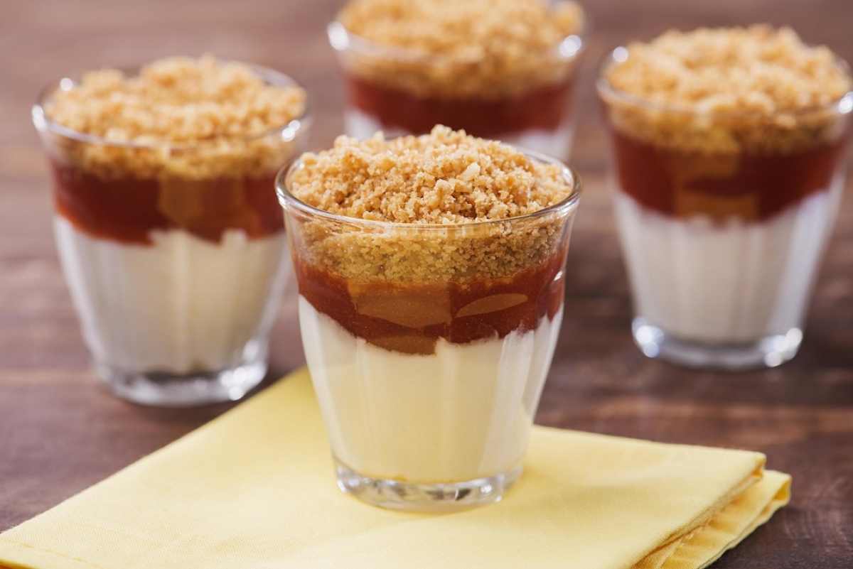 Creme de queijo com goiabada e farofa de cracker - Foto: Divulgação | Vitarella
