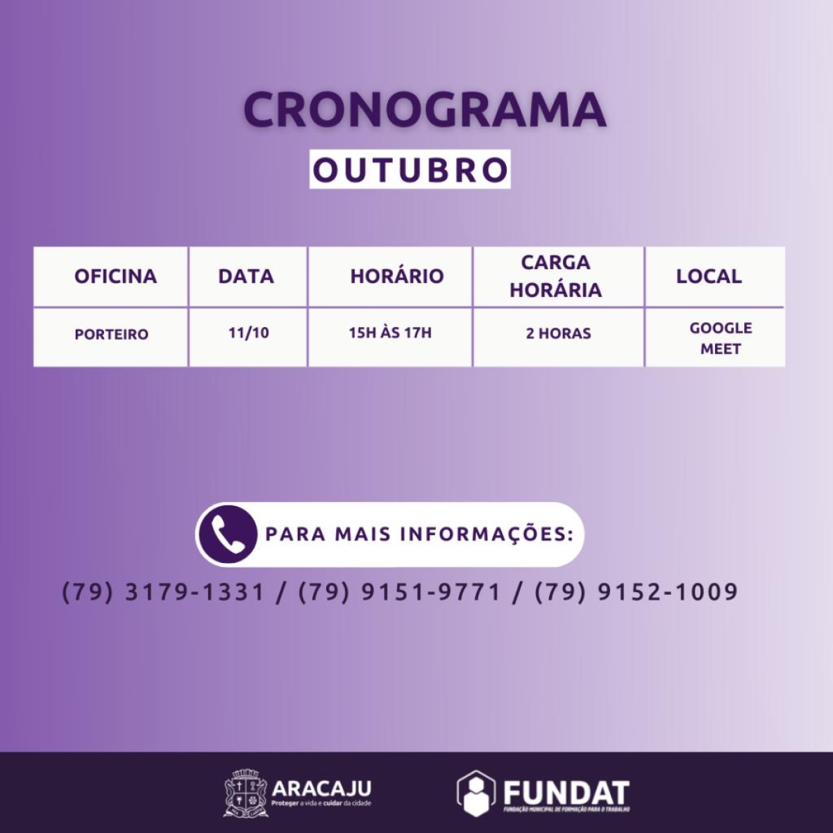 Imagem: Fundat | Prefeitura de Aracaju