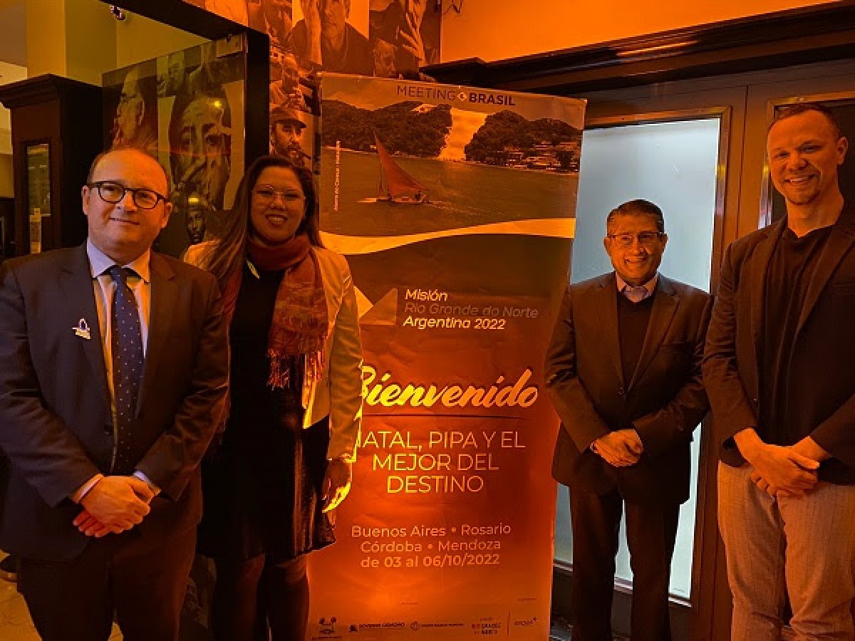 Rio Grande do Norte lança em evento exclusivo para agentes de viagens argentinos ligação direta com Buenos Aires - Foto: Comunicação Emprotur