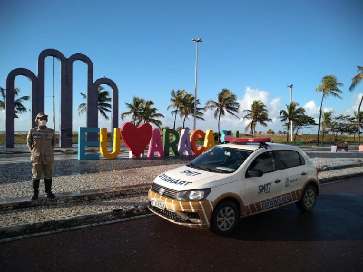 Trânsito na Orla da Atalaia será parcialmente bloqueado neste sábado, 8/10 - Foto: SMTT Aracaju