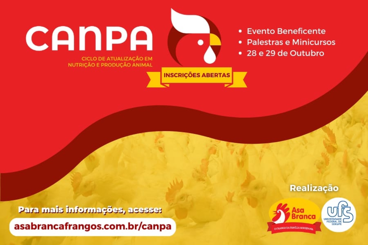 I CANPA: Ciclo de Atualização em Nutrição e Produção Animal - Imagem: Divulgação