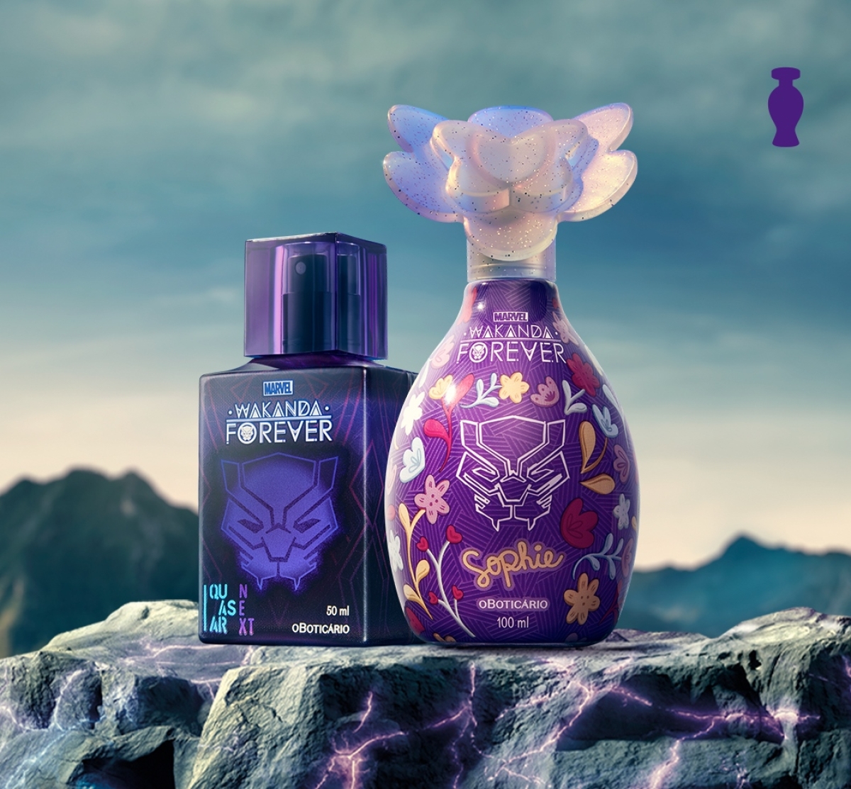 Com linha inspirada em Pantera Negra, O Boticário apresenta novidades para o Dia das Crianças - Imagem: Divulgação O Boticário