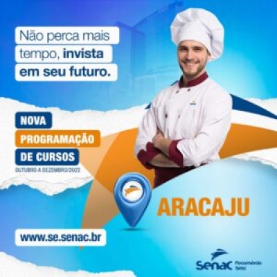 Unidade do Senac/SE em Aracaju oferta diversos cursos na área de gastronomia  - Imagem: Divulgação | Senac/SE