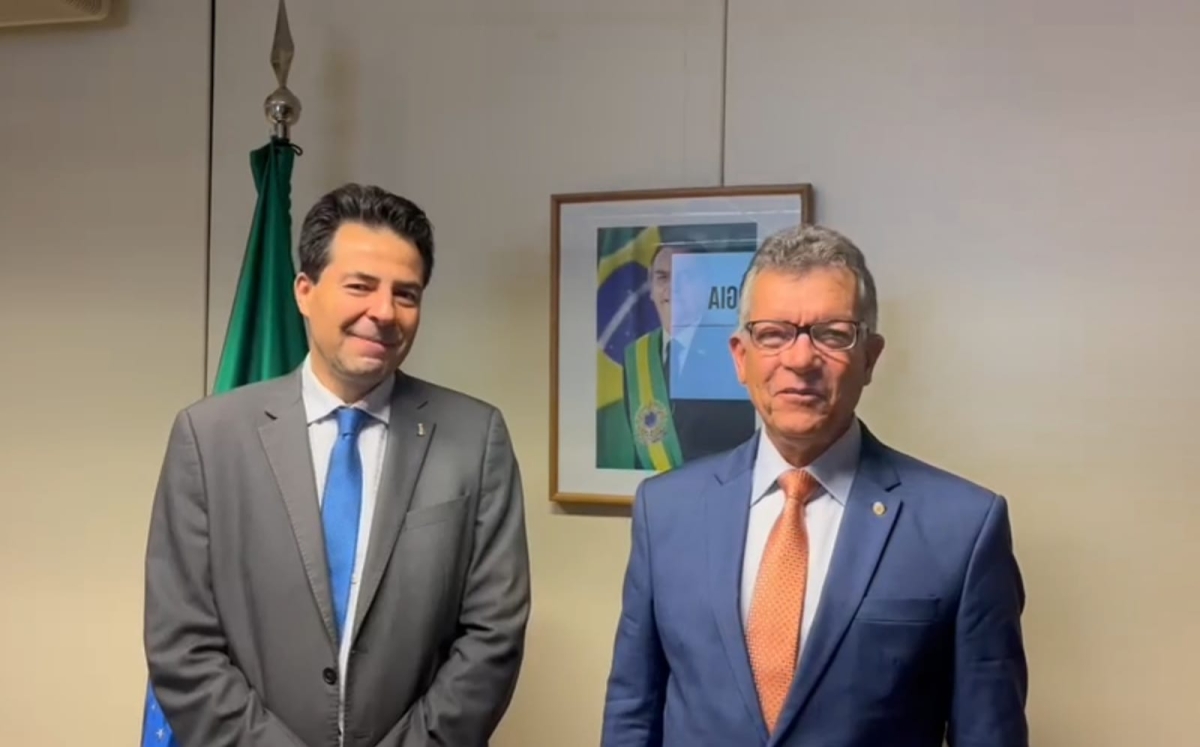 Laércio Oliveira discute pautas desenvolvimentistas com ministro das Minas e Energia - Foto: Assessoria Laércio Oliveira