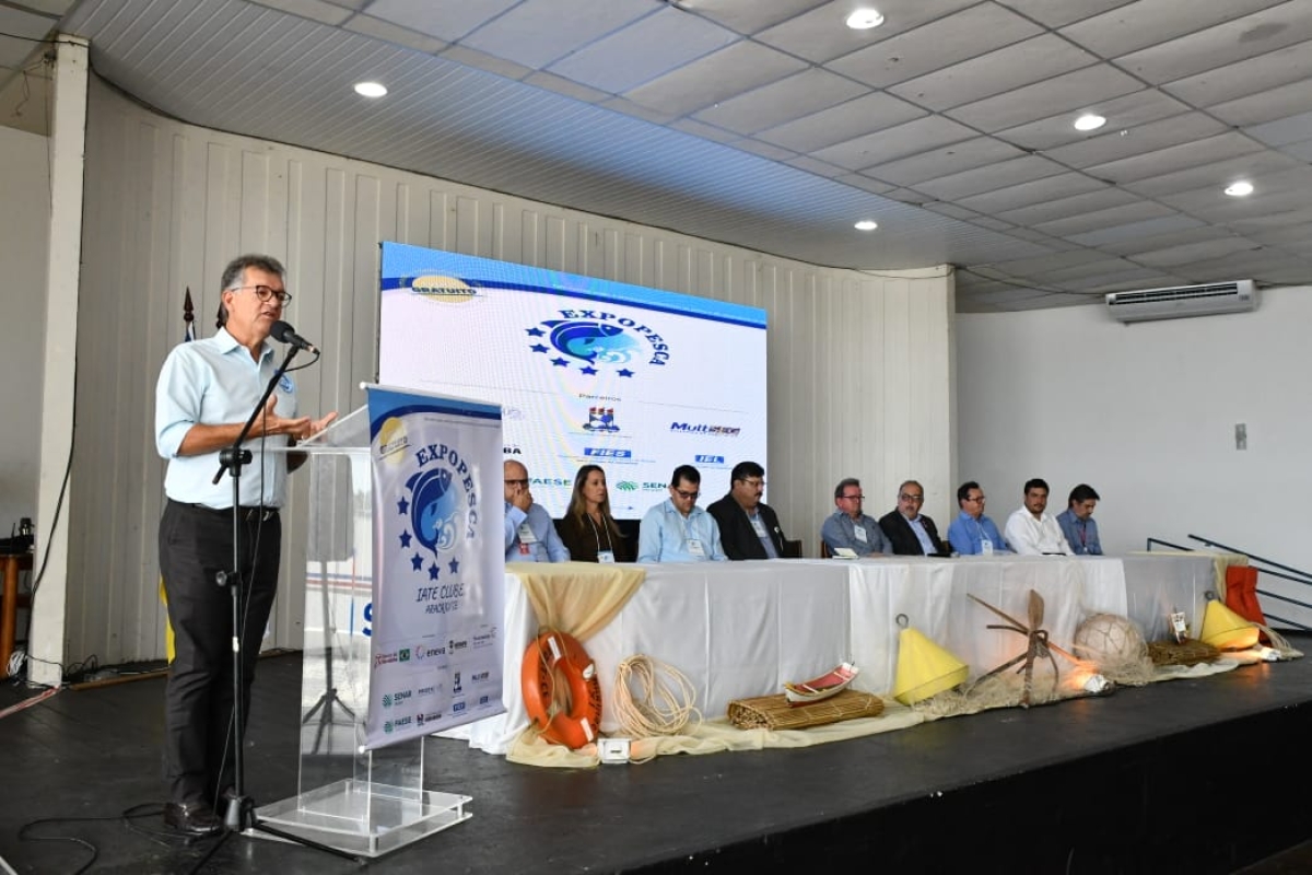 Laércio Oliveira destaca a força do setor econômico do pescado em Sergipe - Foto: André Carvalho | Assessoria Laércio Oliveira