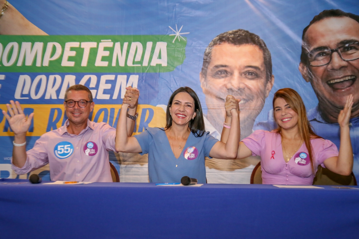 Delegada Danielle Garcia anuncia apoio a Fábio Mitidieri no segundo turno das eleições em Sergipe - Foto: Assessoria Danielle Garcia