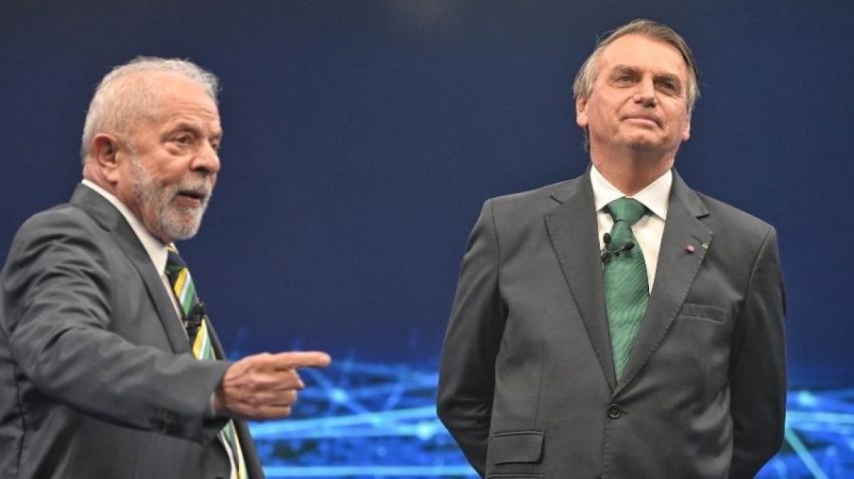 Bolsonaro deu um "google" e deixou Lula "bugado" no debate - Imagem: Reprodução