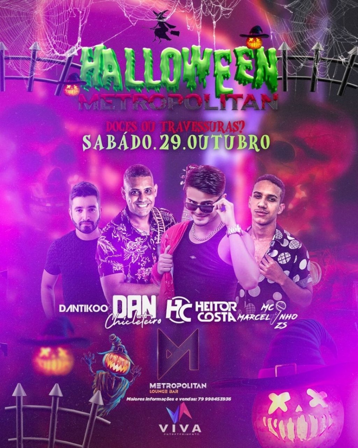 Noite do Halloween no Metropolitan - Imagem: Divulgação