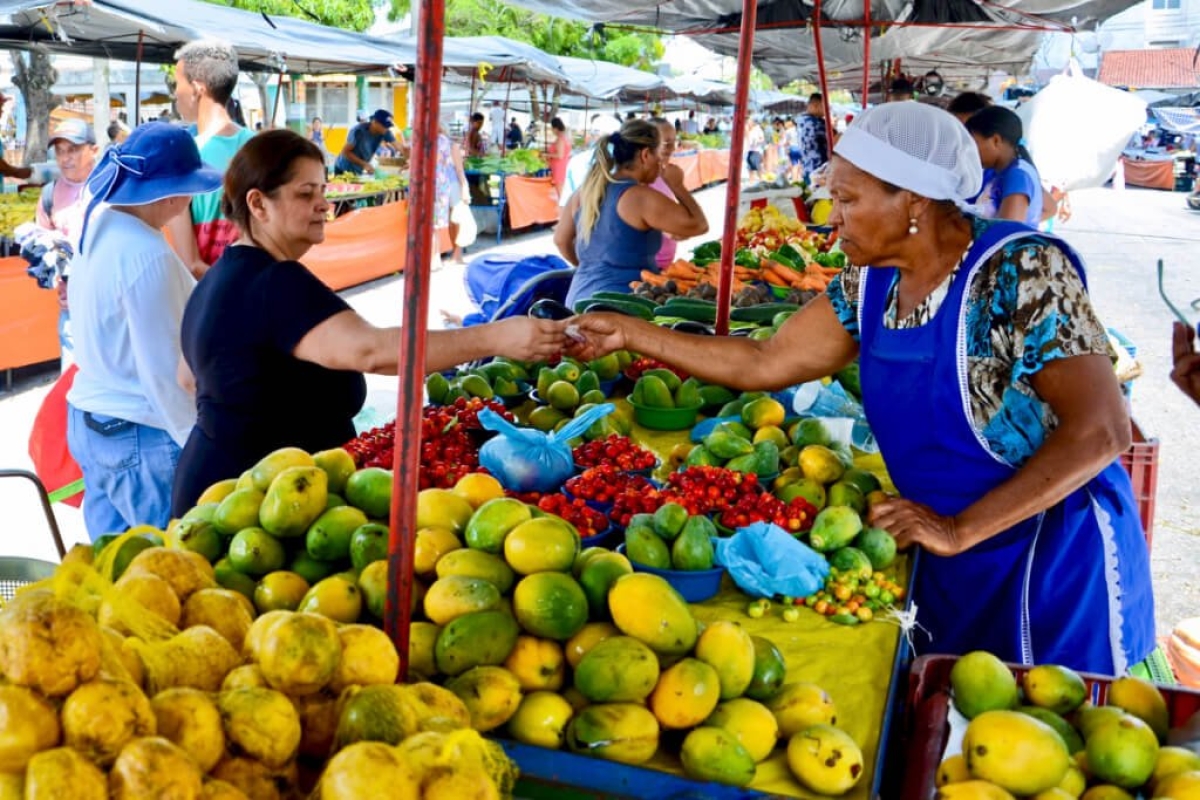 Feiras livres vendem frutas, verduras e legumes de excelente qualidade - Foto: Destaque Notícias