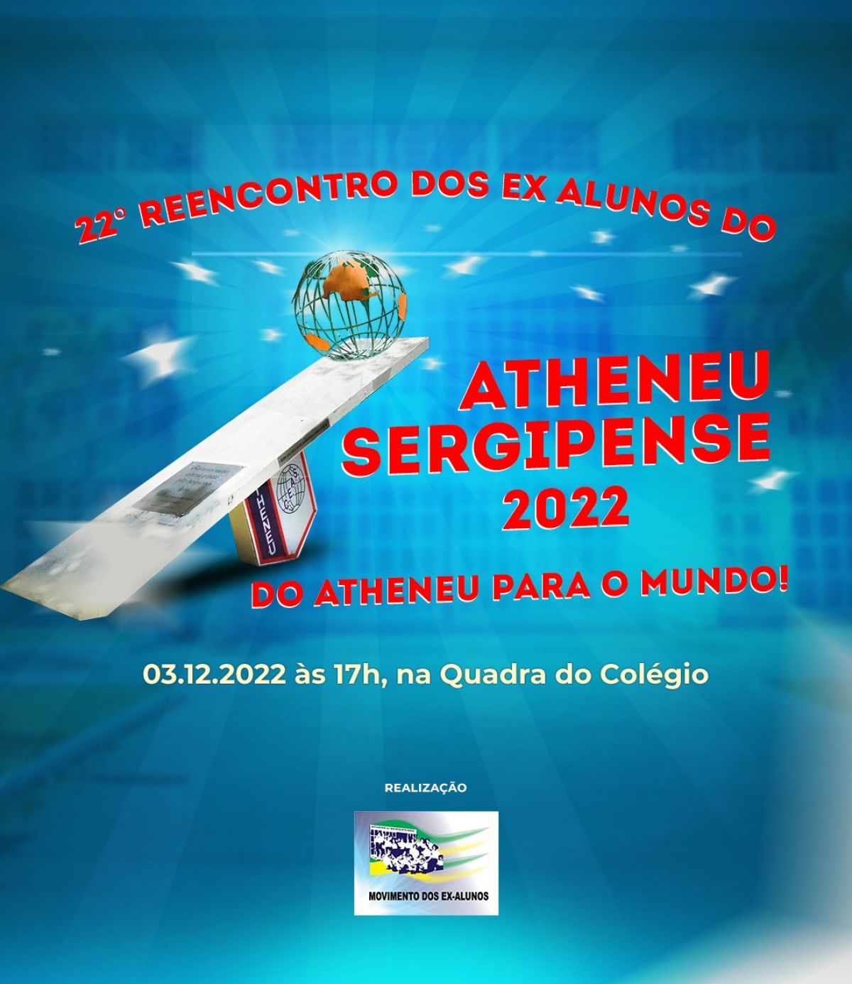 Vem aí... A 22ª Festa dos Ex-Alunos do Atheneu - Imagem: Divulgação