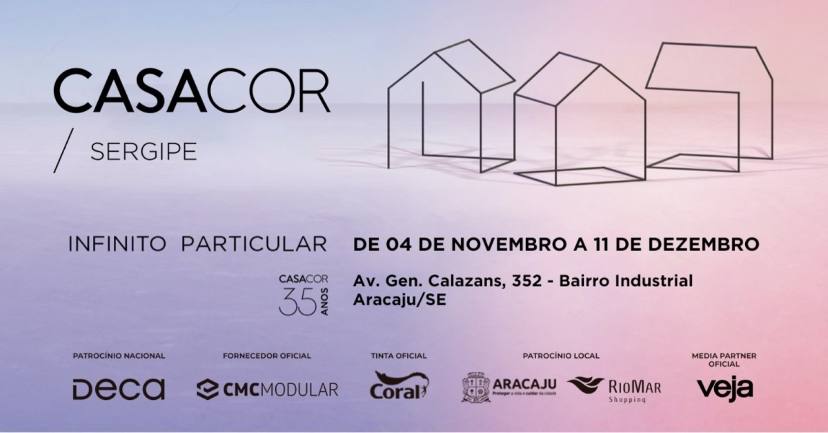 2ª edição da CASACOR Sergipe - Imagem: Divulgação