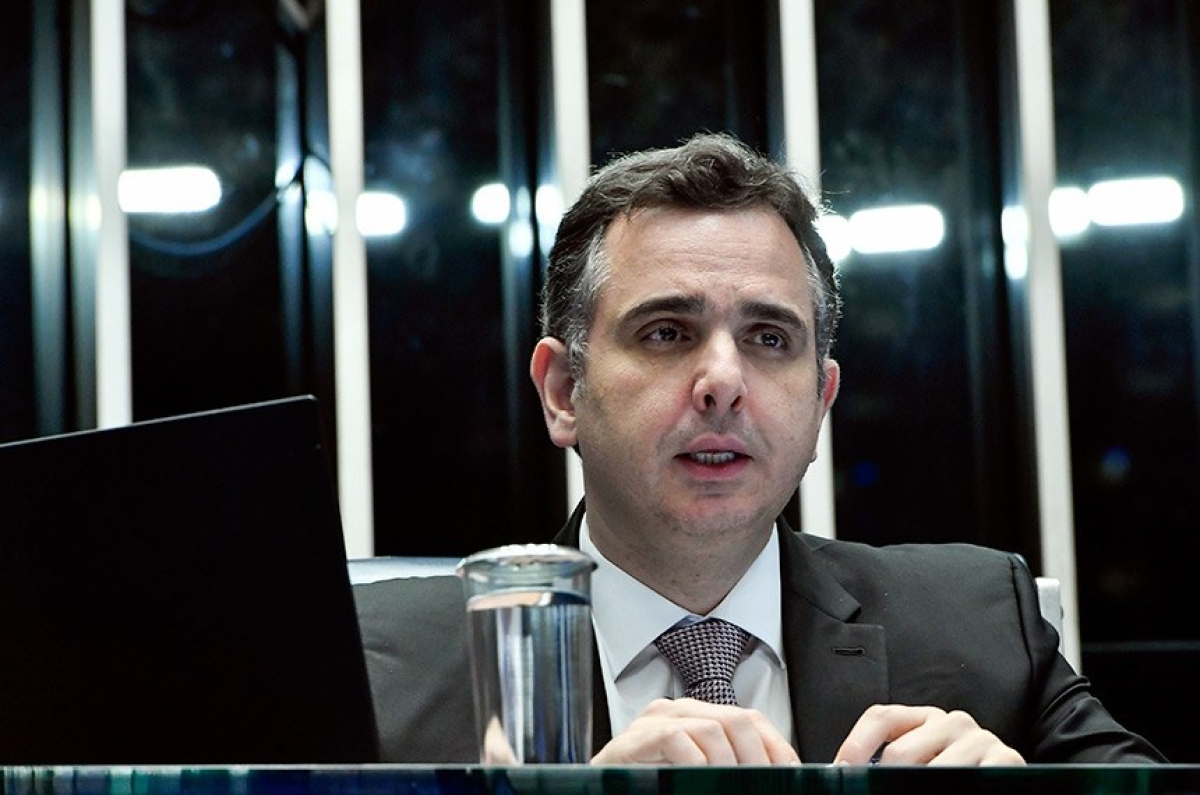 Rodrigo Pacheco comanda a sessão do dia 25 - Foto: Waldemir Barreto | Agência Senado