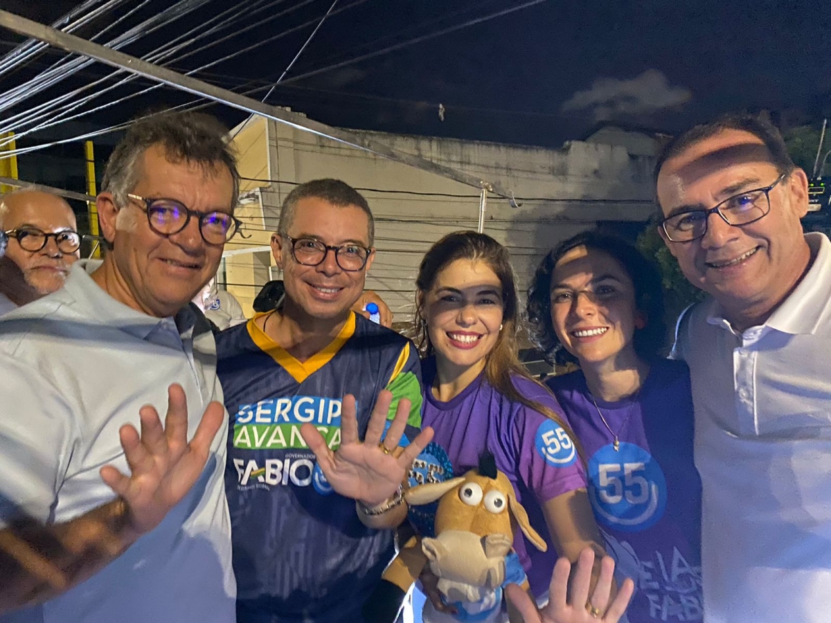 Vamos trabalhar muito pelo Estado de Sergipe, disse Laércio sobre a vitória de Fábio - Foto: André Carvalho
