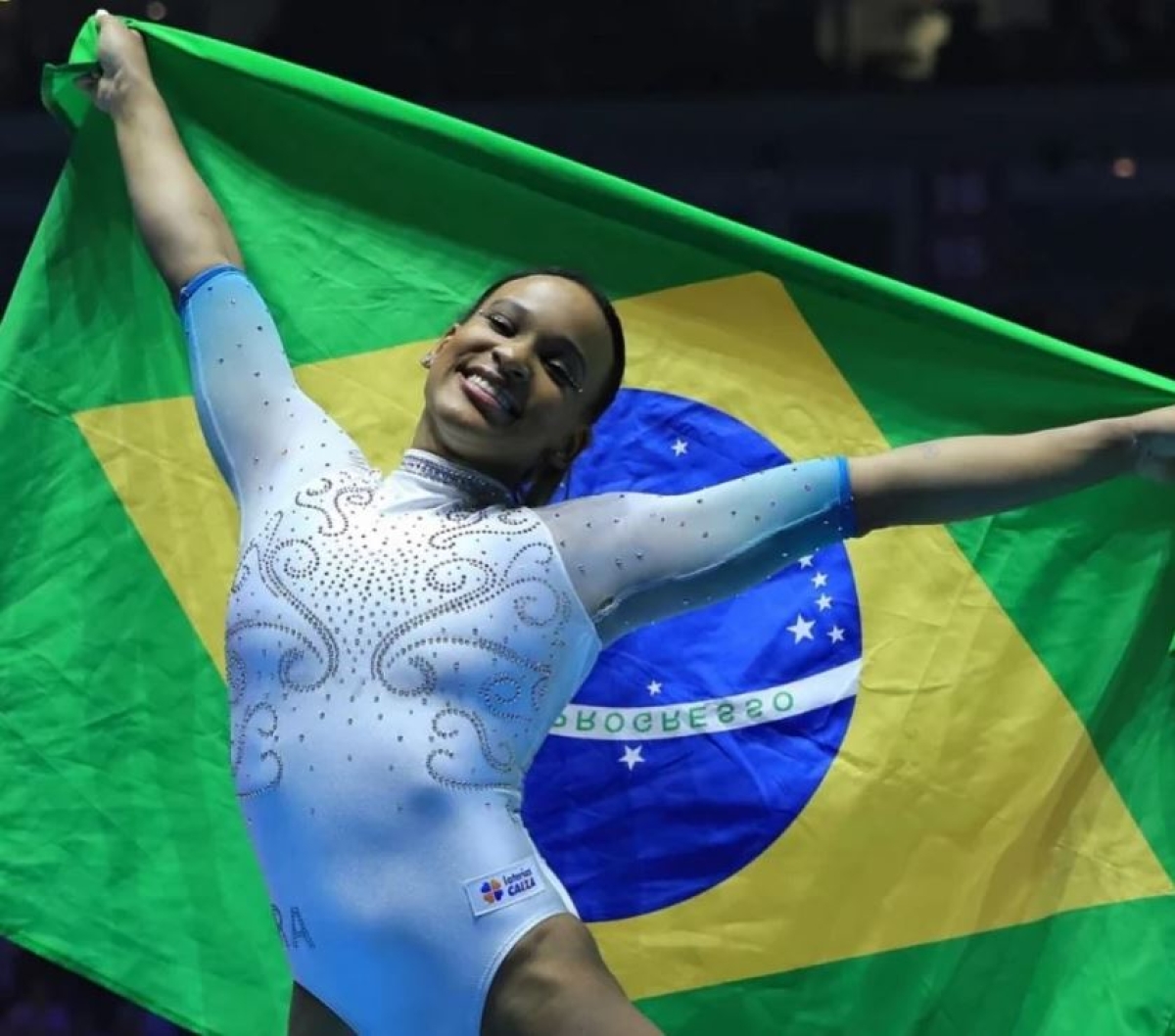 Rebeca Andrade conquistou a medalha de ouro no Mundial de Ginástica - Foto: Ricardo Bufolin | CBG