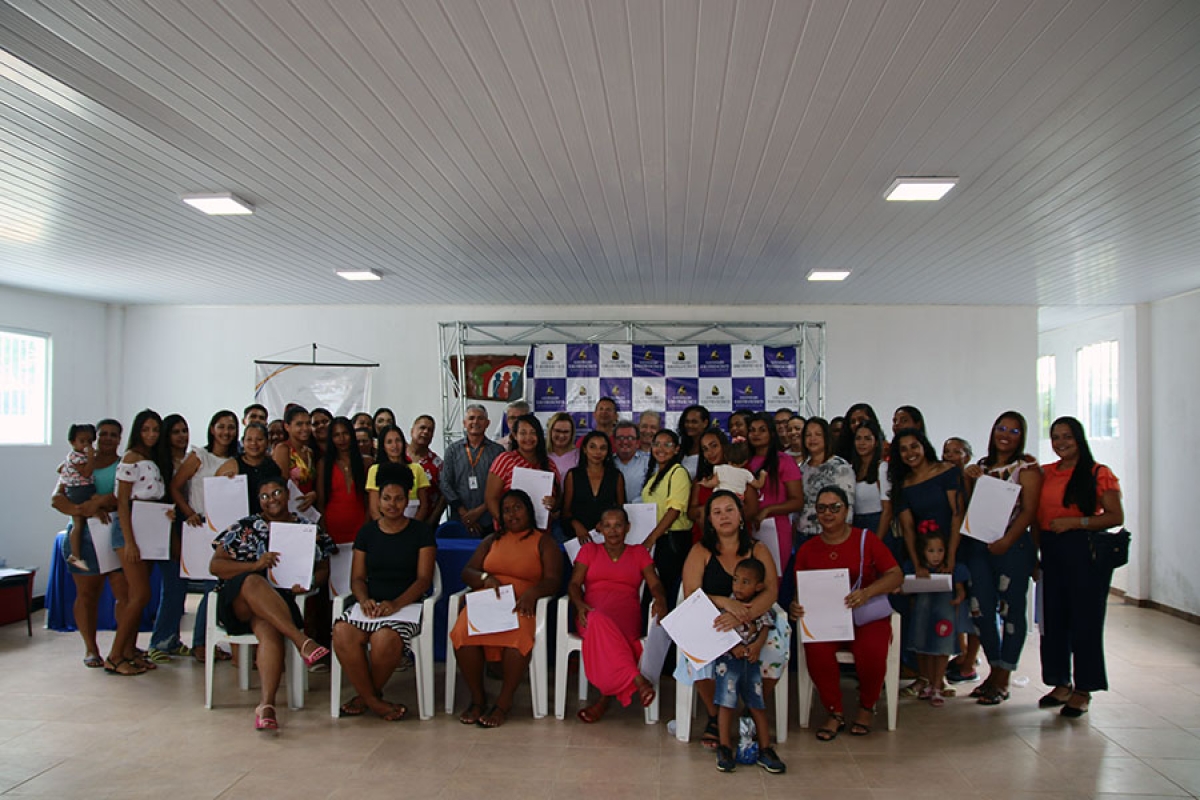PSG: Senac/SE amplia chance de empregabilidade na região de Santana do São Francisco com entrega de certificados - Foto: Senac/SE