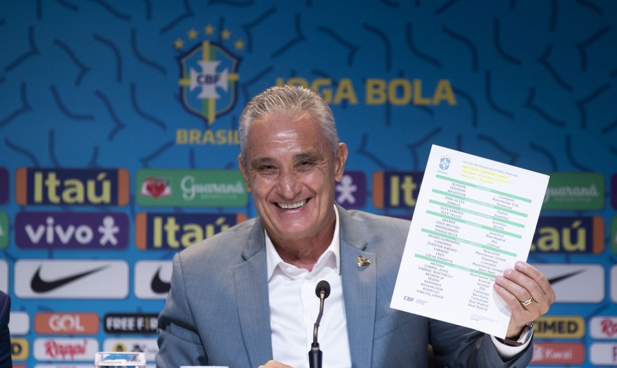 Com 16 estreantes em Copas, Tite convoca Brasil para o Mundial - Foto: Lucas Figueiredo | CBF