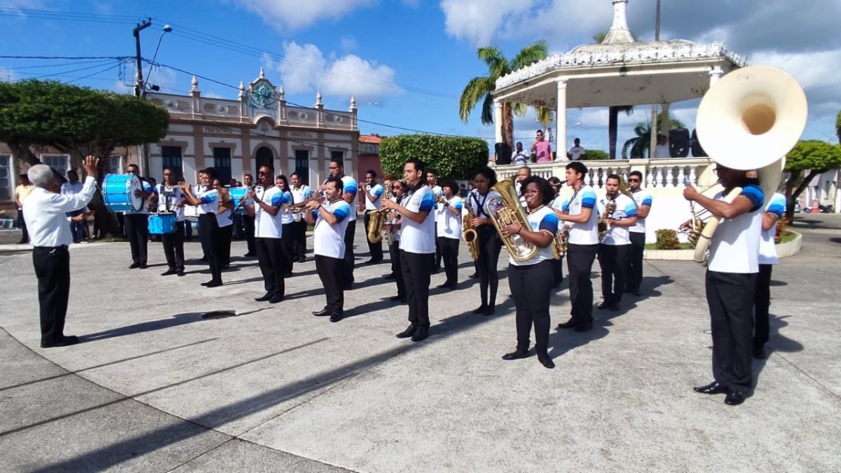 Prefeitura concederá R$ 100 mil de bonificação às bandas de música de Rosário do Catete - Foto: Prefeitura de Rosário do Catete