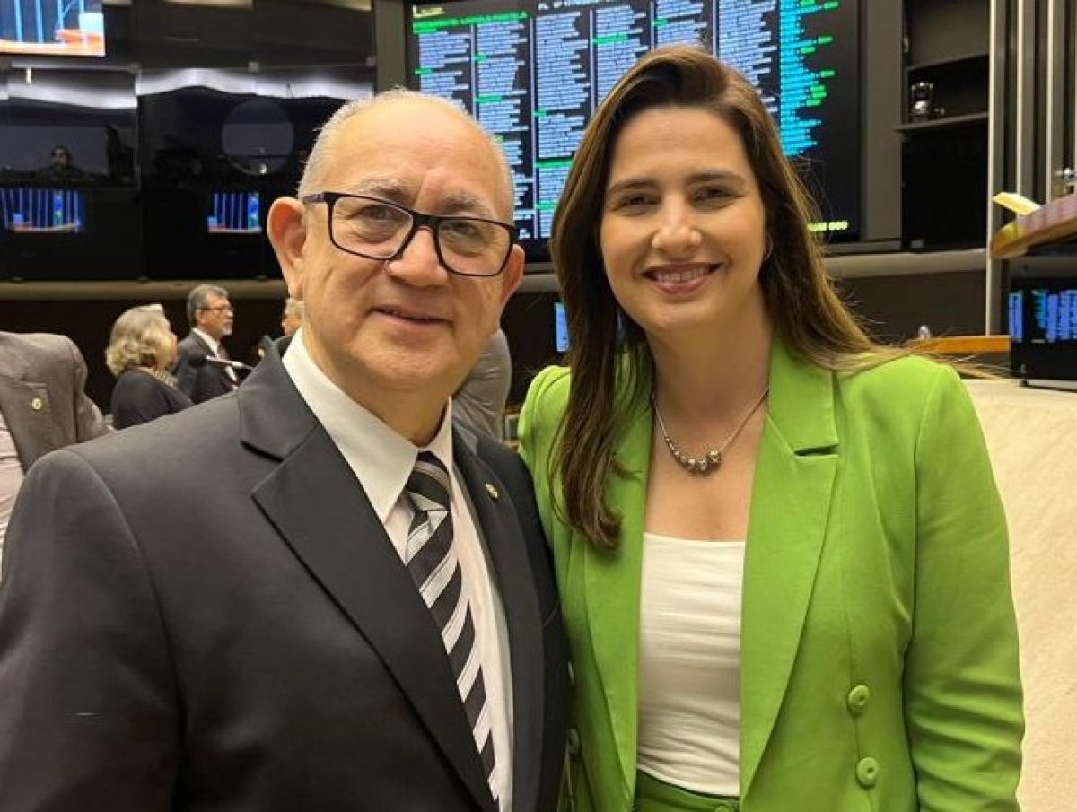 Os autores do projeto, Paulo Freire Costa e Clarissa Garotinho - Foto: Divulgação | Câmara dos Deputados