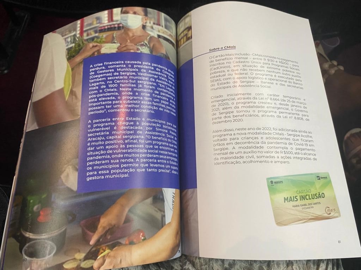 Sergipe ganha destaque em revista nacional por programas de Assistência Social - Foto: Seias/SE