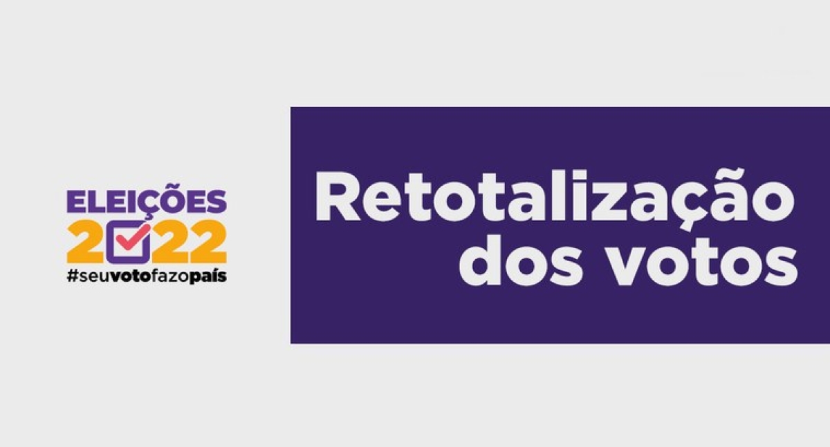 Retotalização de votos para Deputado Federal - Imagem: TRE/SE
