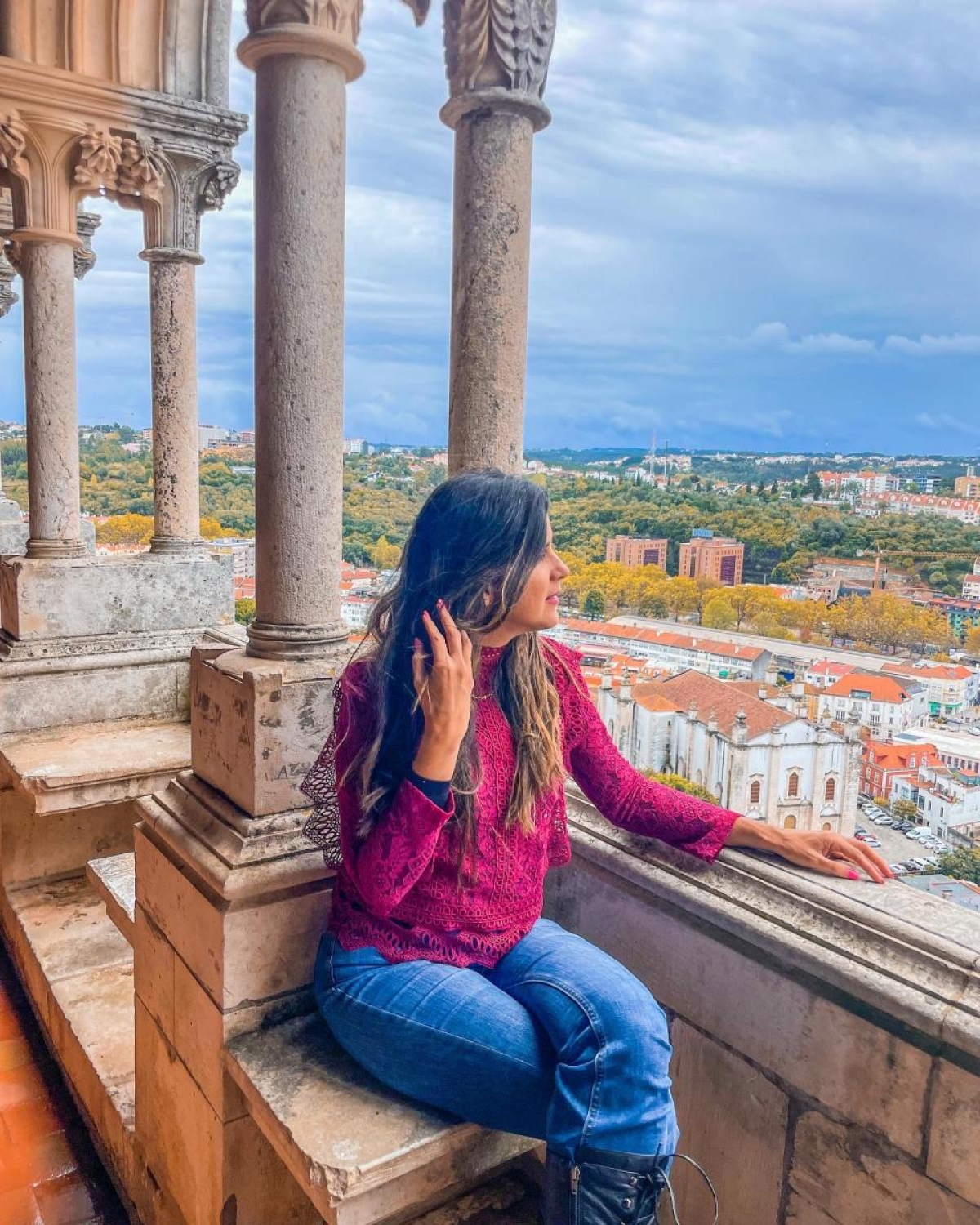 Castelo de Leiria, no Centro de Portugal - Foto: Carla Passos