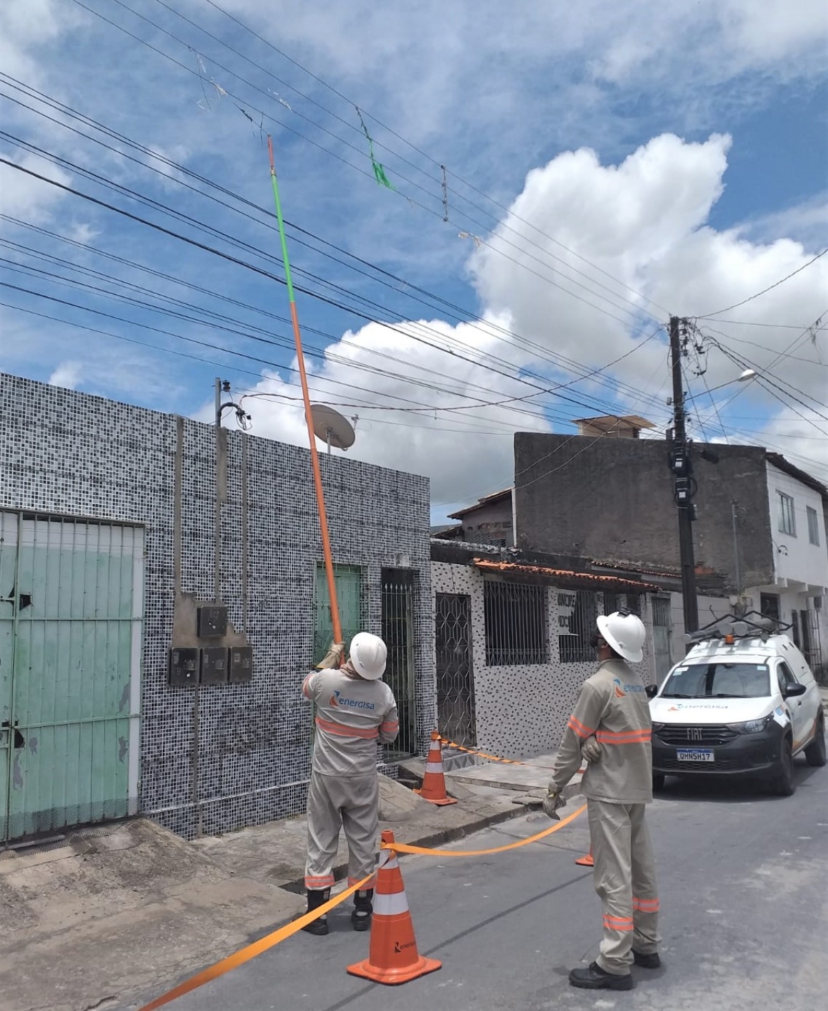 Energisa alerta sobre os riscos de empinar pipas próximo à rede elétrica - Foto: Assessoria Energisa/SE