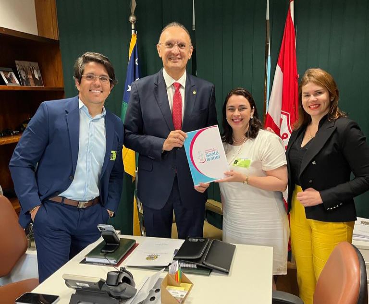 Direção do Santa Isabel reforça solicitação de recursos junto aos parlamentares em Brasília - Foto: Ascom HMSI