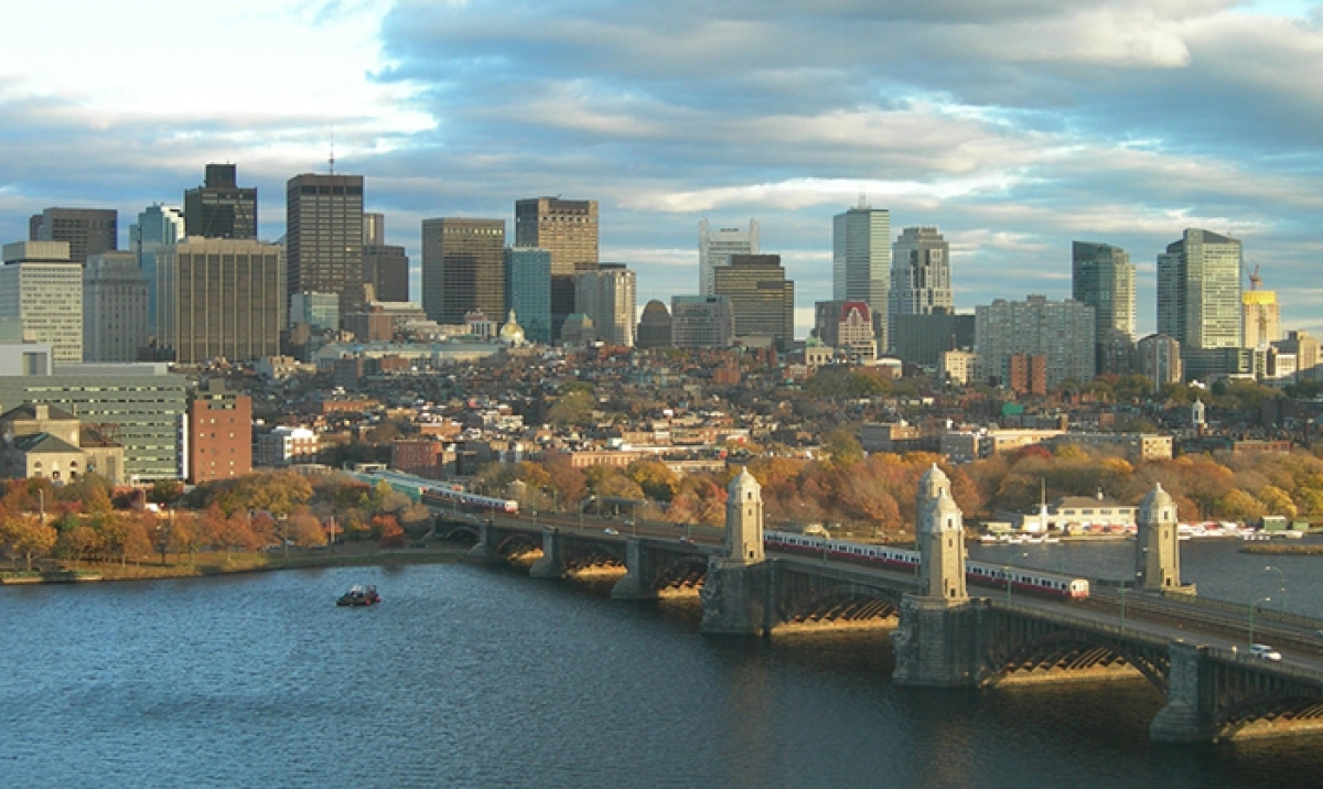 O Rio Charles e a Harvard Bridge - Foto: Existe Um Lugar no Mundo