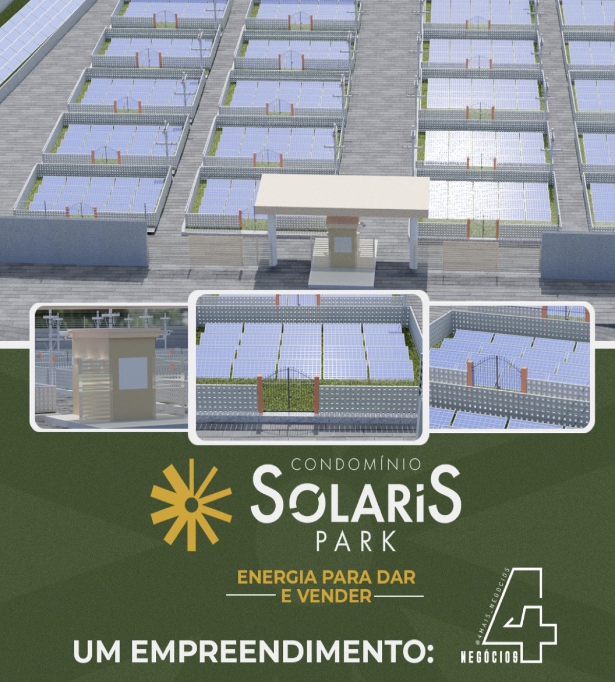 SolariS Park: Condomínio de Lotes Solares em Sergipe; confira - Foto: Assessoria SolariS Park