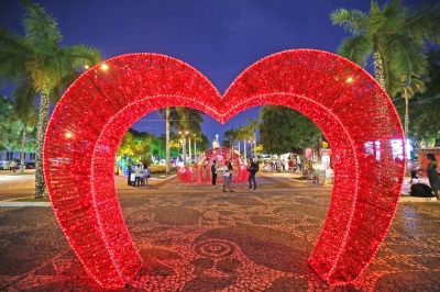 Natal Iluminado no Centro segue com programação especial nesta quinta, 29/12, e sexta-feira, 30/12 - Foto: Secom Prefeitura de Aracaju