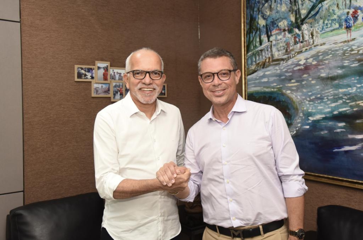 Prefeito Edvaldo e governador Fábio Mitidieri anunciam Projeto Verão 2023 - Foto: Ana Lícia Menezes | Prefeitura de Aracaju