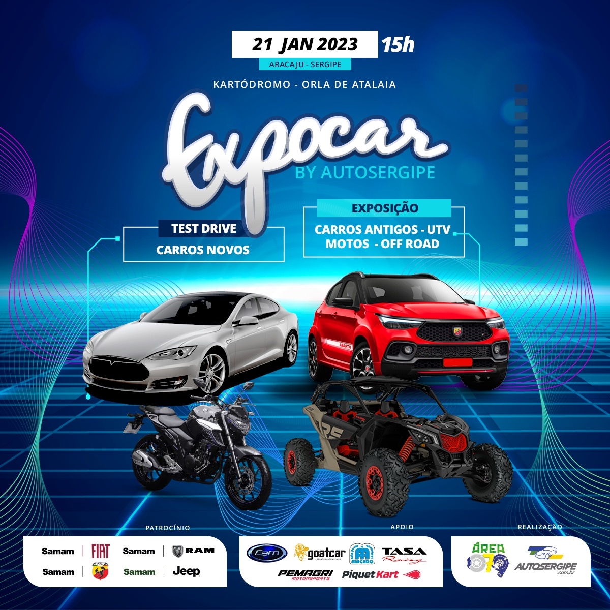 Expocar será realizada em Aracaju - Imagem: Divulgação