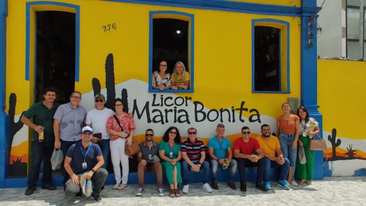 Dentre os variados pontos turístico de Itabaianinha, a equipe do "Vai Turismo" visitou a tradicional Casa do Licor Maria Bonita - Foto: Ascom Senac
