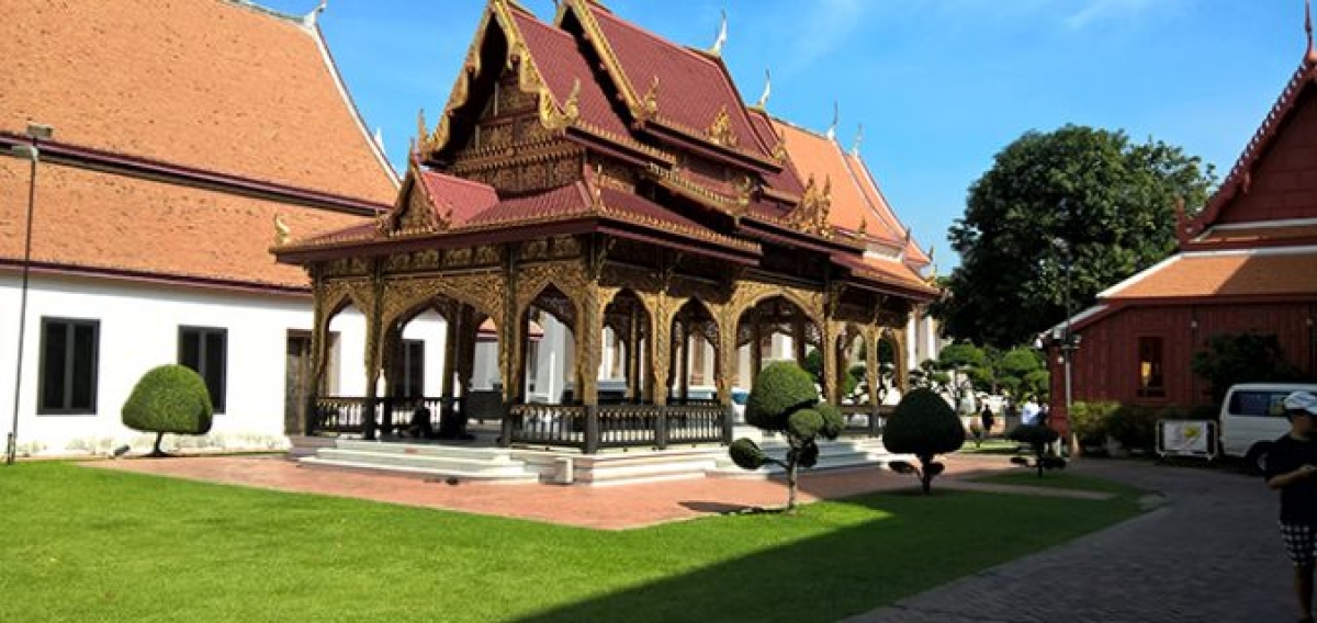 Pavilhão do Museu Nacional de Bangkok - Foto: Existe Um Lugar no Mundo