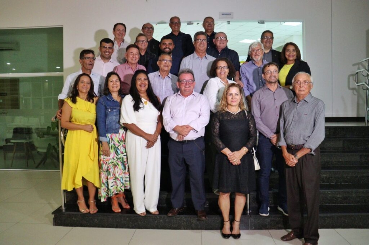 Diretoria do Sistema Fecomércio/Sesc/Senac reunida para comemorar os 75 anos de história da Federação - Foto: Fecomércio/SE