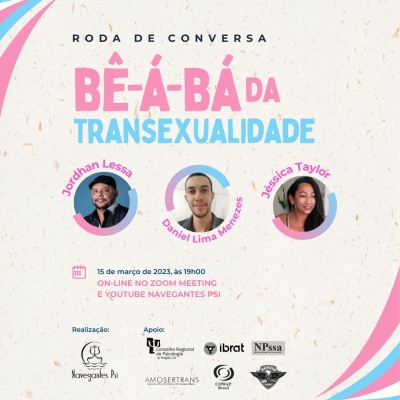 "Bê-á-bá da transexualidade" é tema de roda de conversa online - Imagem: Divulgação