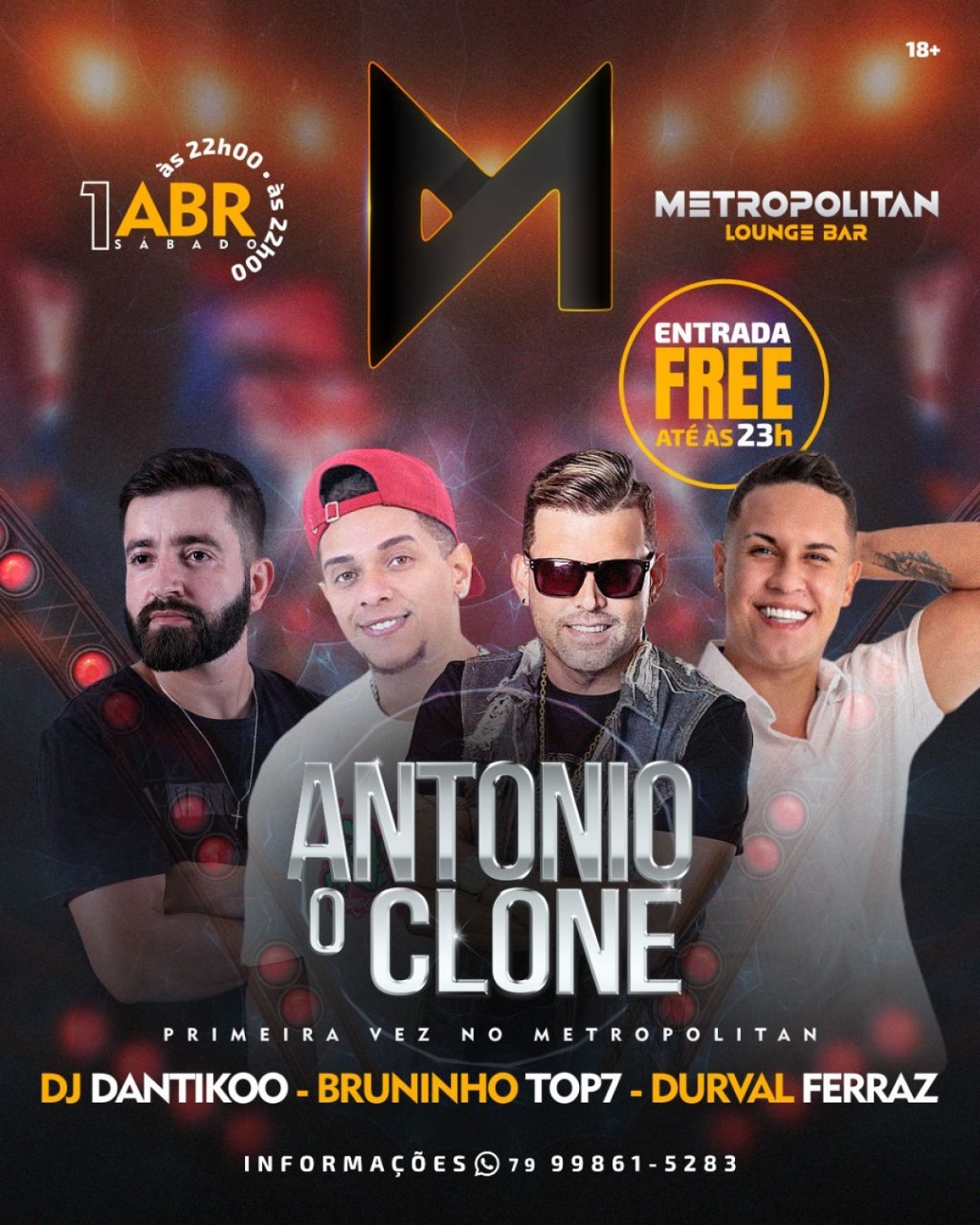 Antônio O Clone pela 1ª vez no Metropolitan - Imagem: Divulgação
