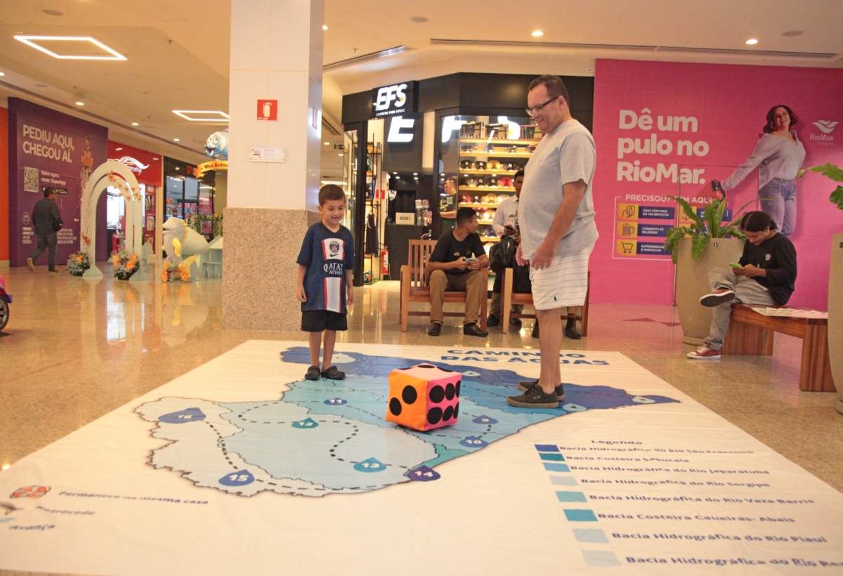 Semac leva ações educativas para o Shopping Jardins nesta quinta-feira, 30/3 - Foto: Emanuel Rocha | Governo de Sergipe