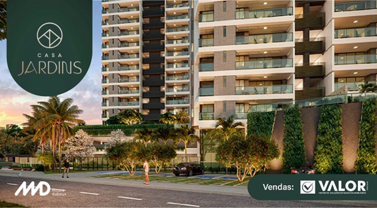 Valor Imobiliária e Moura Dubeux apresentam Casa Jardins em Aracaju - Imagem: Divulgação
