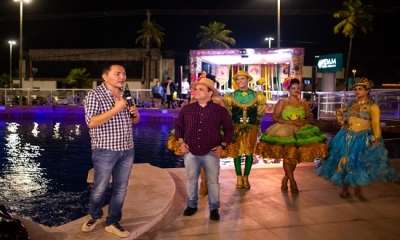 O evento que ocorreu no VIDAM Hotel Aracaju, fez um "esquenta" com poketes shows de Fogo na Saia e Os Três Moleques - Foto: Assessoria VIDAM