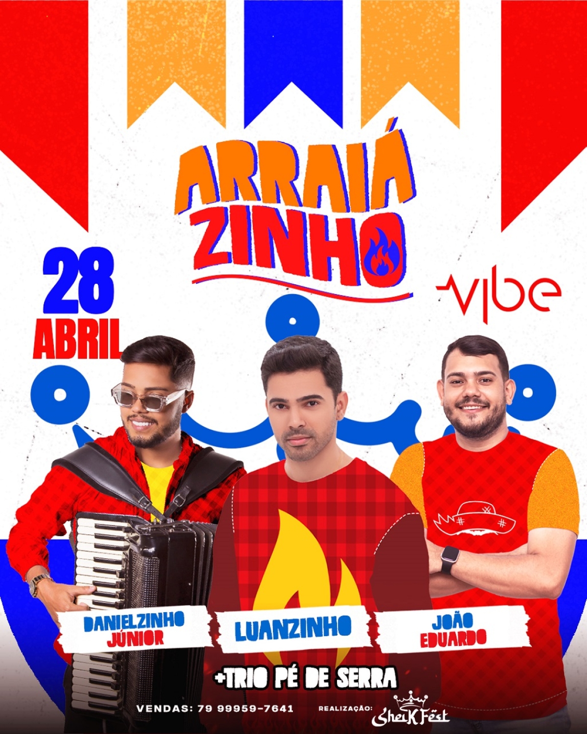 Arraiázinho terá Luanzinho Moraes - Imagem: Divulgação