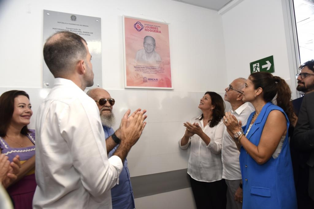 Prefeito Edvaldo inaugura maternidade Lourdes Nogueira: a maior obra social da nossa gestão - Foto: Ana Lícia Menezes | Prefeitura de Aracaju
