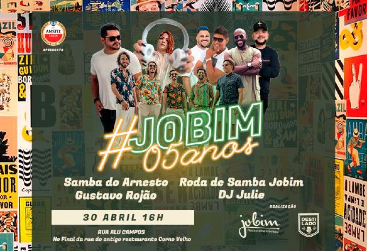 Aniversário do Jobim - Imagem: Divulgação
