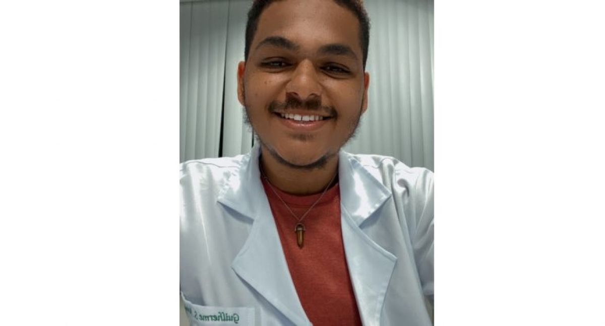 Guilherme Santos Araújo, estudante de Biomedicina da Unit - Foto: Asscom Unit