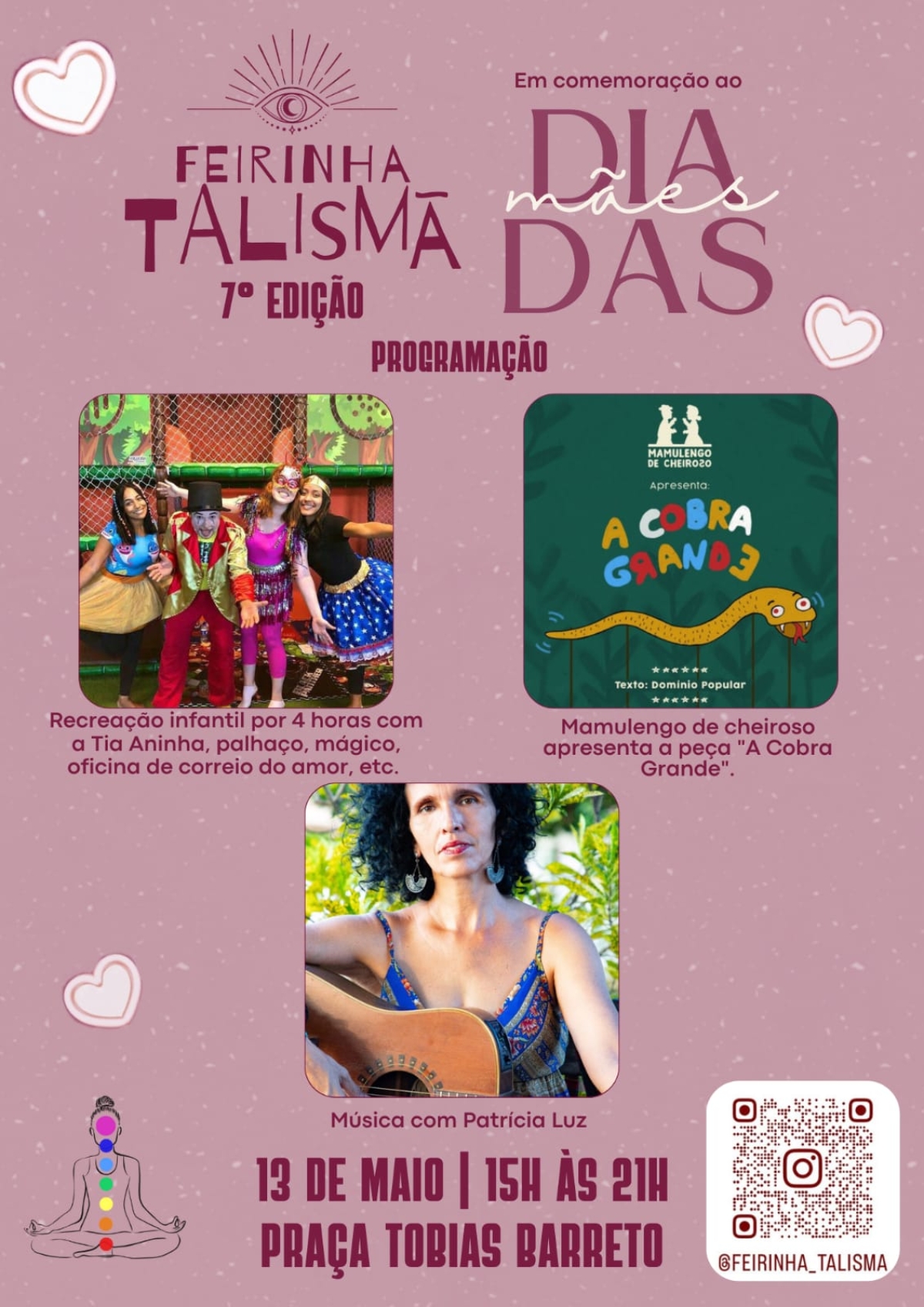 7ª edição da Feira Talismã Reviver homenageará todas as mães - Imagem: Divulgação