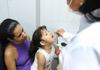 Aracaju oferta vacina contra poliomielite nas 45 UBSs da cidade - Foto: Marcelle Cristinne | Prefeitura de Aracaju