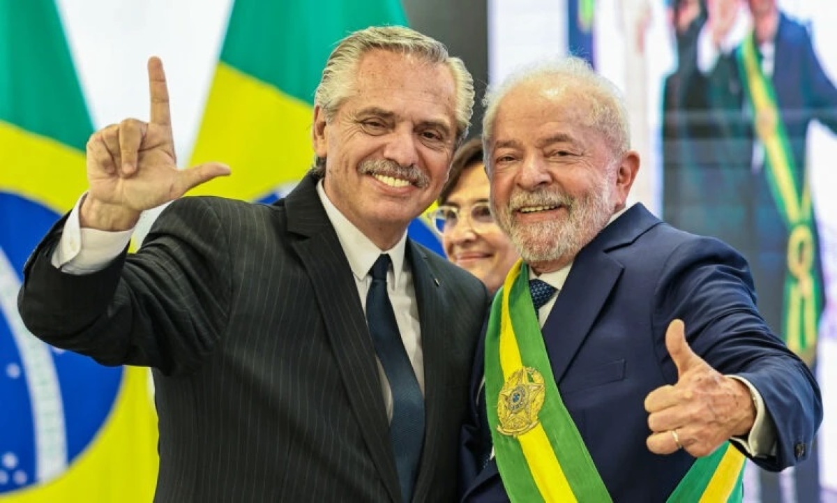 Alberto Fernández e Lula - Foto: Ricardo Stuckert | PR