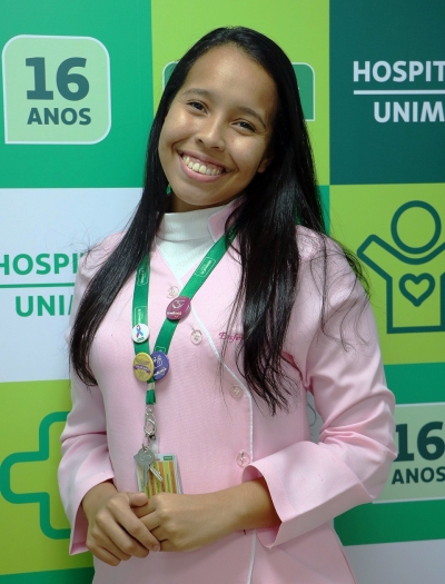 Jessika Ramos, enfermeira da Comissão de Controle de Infecção Hospitalar (CCIH) - Foto: Ascom Unimed SE