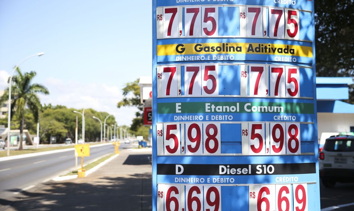Posto de combustível - Foto: José Cruz | Agência Brasil