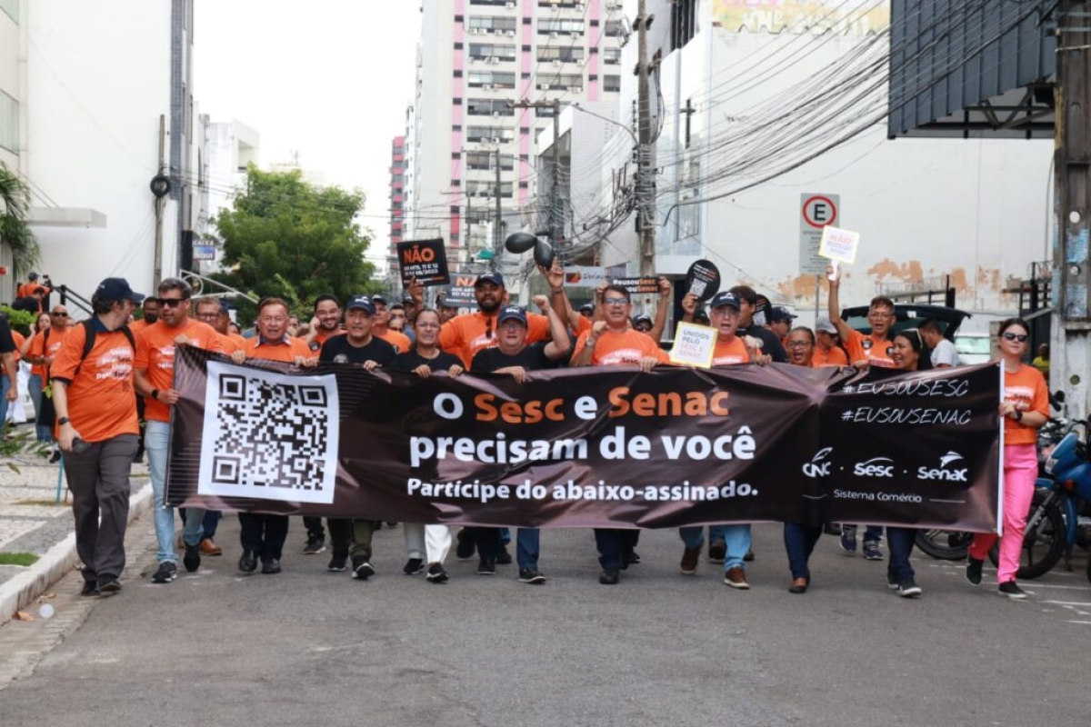 Passeata realizada no DIA S em Aracaju - Foto: James Santos | Fecomércio/SE